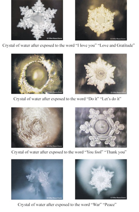 The Convergence of Science & Real Magic  Water-crystals