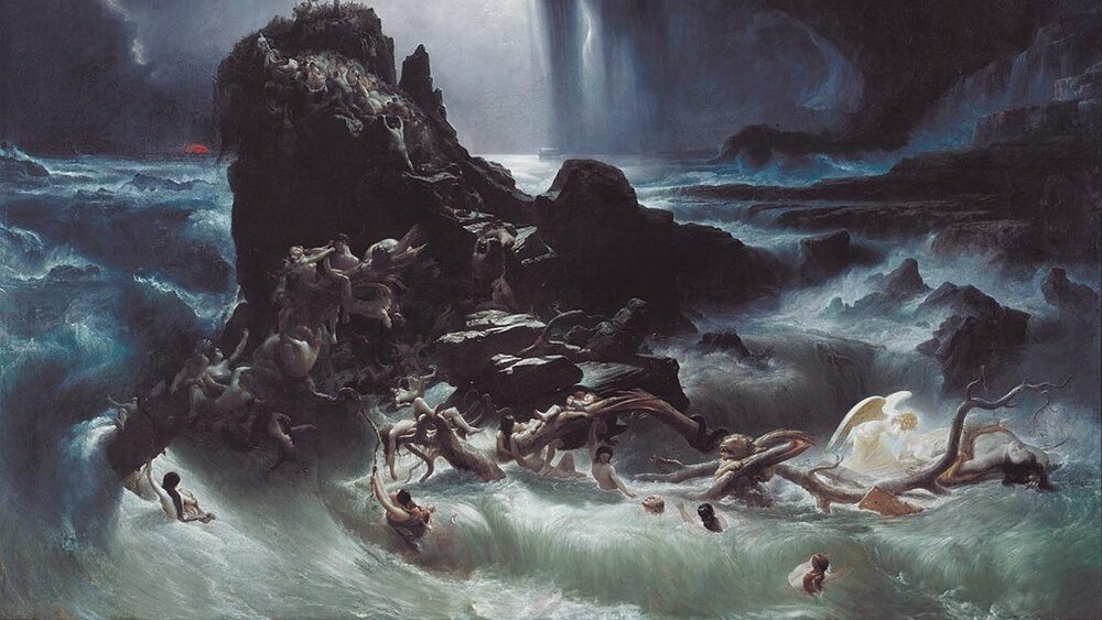 The Deluge by Francis Danby (1840)
